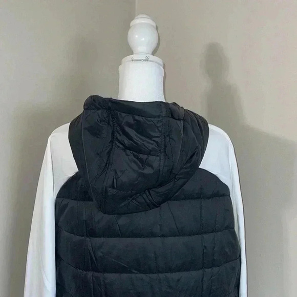 Men's Under Armour Utah Utes Hybrid Half-Zip Jacket - Black/White​​ - Picture 9 of 16